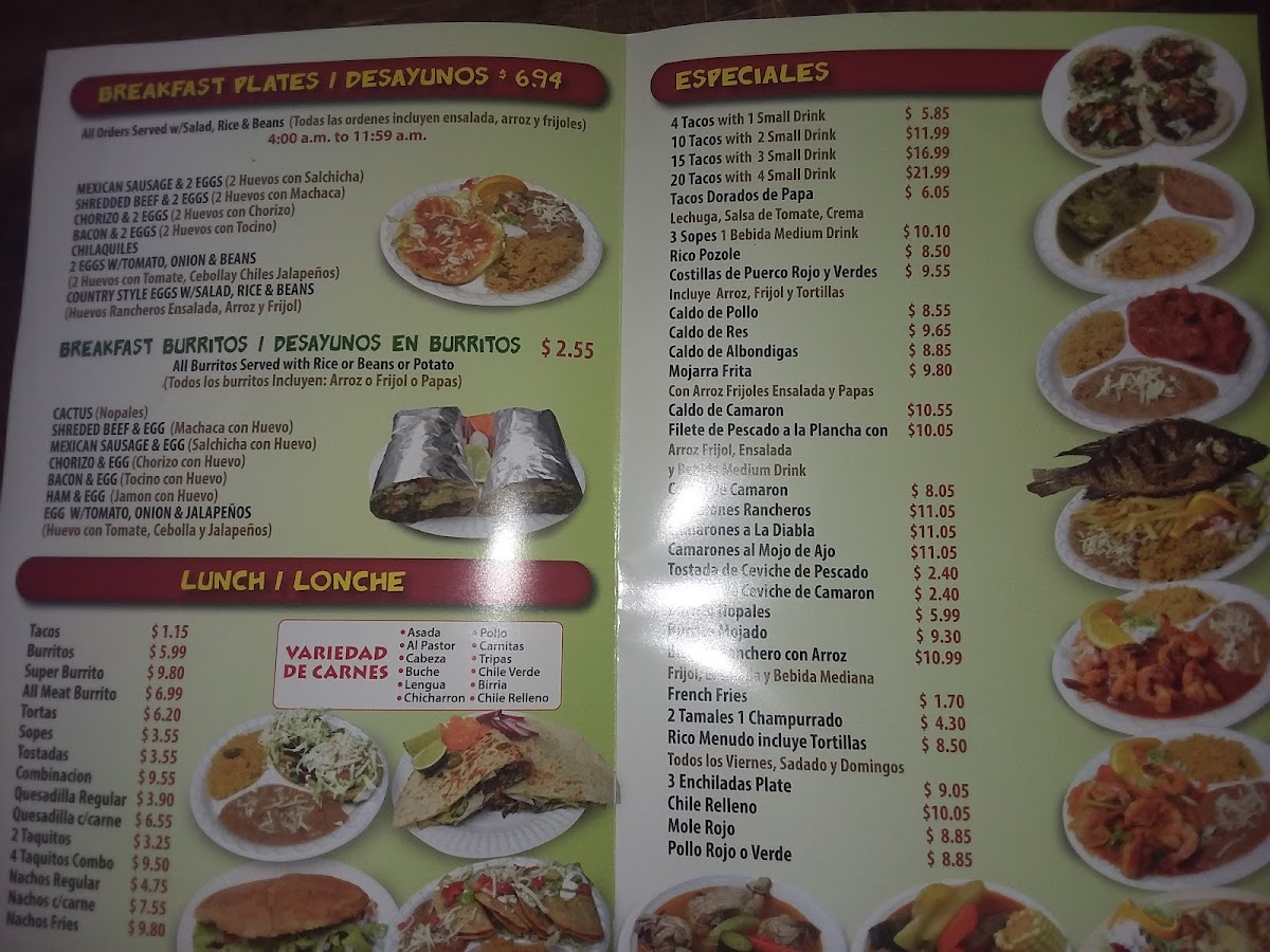 El Atacor #2 Menu - Image 5